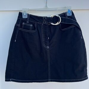 Urban Outfitters NWT BDG Black Denim Skirt